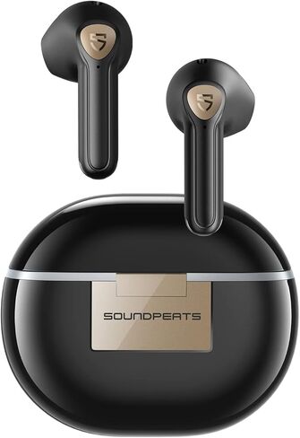 سماعات الرأس SoundPEATS Space Bluetooth باللون الأسود، وضع الألعاب in Kuwait
