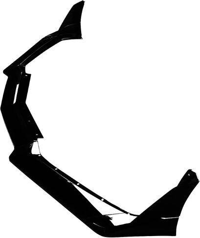 for C8 Corvette Front Lip Fit for 2020-2025 Chevrolet Corvette C8 Z51 STG 7PCs ABS Front Splitter Bumper Lip with Corner (Gloss Black) in Saudi Arabia