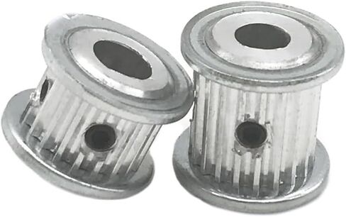 GT2/2GT D-HOLE عجلة متزامنة 20/22/24/25/26/28/30/32 الأسنان 5x4.5/6x5/8x7/8x7.5/10x9mm حزام حزام محرك AF in Saudi Arabia