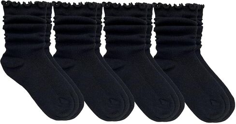 Jefferies Socks Womens Fruilh Cankle Crew Crew Screrch Screrch Scuff Socks 4 زوج in Saudi Arabia