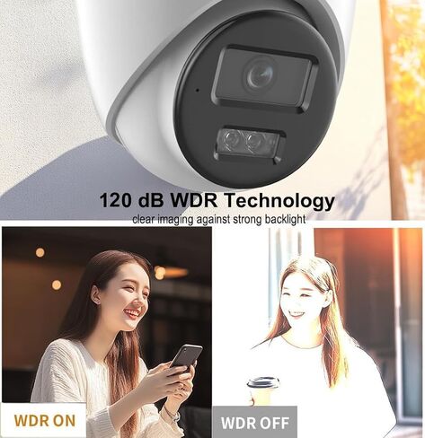Real HD 5MP Analog CCTV Camera, HD 4-in-1(TVI/AHD/CVI/CVBS), 2.8mm Lens, TVI Dome Turret Security Camera, 65ft Night Vision, ONLY Compatible with 5MP/3K/8MP DVR in Saudi Arabia