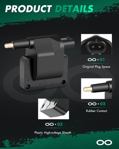 SCITOO 4 ignition coils with 4 iridium Spark Plugs for 2009 2010 2011 2012 2013 Fit 1.5L UF-626 5C1721 E1126 in Saudi Arabia