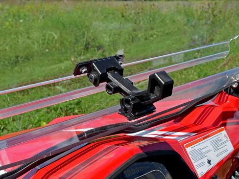 الزجاج الأمامي Superatv Scratch Resistant Flip Flip لـ CFMoto Zforce 500 ، 800 Trail & Ex ، 1000 2014-2022 ، 1/4 "بولي كربونات مطلية صلابة ، يمكن إغلاقها أو تنفيسها أو فتحها بالكامل. in Saudi Arabia