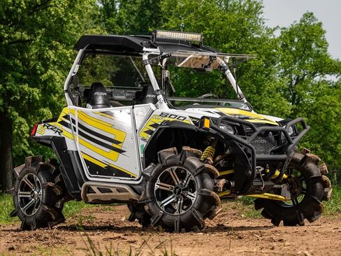 يمكن إغلاق الزجاج الأمامي Superatv Scratch 3-in-1 Flip Flip لـ Polaris RZR (انظر التركيب) ، in Saudi Arabia