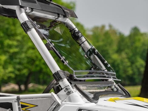 يمكن إغلاق الزجاج الأمامي Superatv Scratch 3-in-1 Flip Flip لـ Polaris RZR (انظر التركيب) ، in Saudi Arabia
