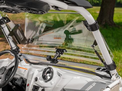يمكن إغلاق الزجاج الأمامي Superatv Scratch 3-in-1 Flip Flip لـ Polaris RZR (انظر التركيب) ، in Saudi Arabia