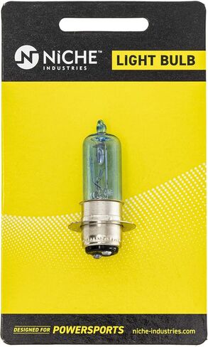 NICHE Headlight Bulb for Yamaha Kodiak 450 Honda FourTrax 300 Foreman Rancher 400 Suzuki Kawasaki Can-Am 2 Pack in Saudi Arabia