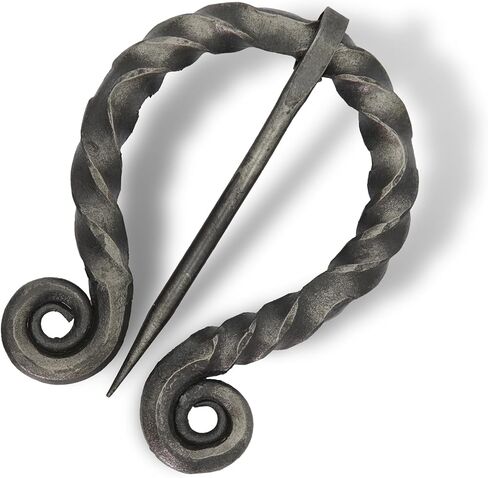 Armory Replicas ™ Fiking و Celtic Cloak Cloak Pin Brooch-فيبولا من القرون الوسطى للأزياء ، إعادة التشريع ، تأثيري وملحقات اللباس التاريخي in Kuwait