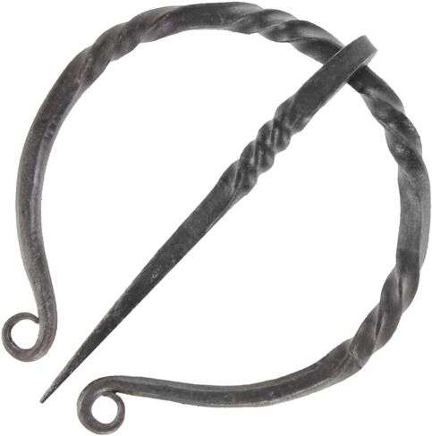 Armory Replicas ™ Fiking و Celtic Cloak Cloak Pin Brooch-فيبولا من القرون الوسطى للأزياء ، إعادة التشريع ، تأثيري وملحقات اللباس التاريخي in Kuwait