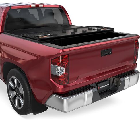 Soft Tri Fold Truck Bed Tonneau Cover Compatible for 2016-2023 Toyota Tacoma 3-Fold 5FT 60.5Inch in Kuwait