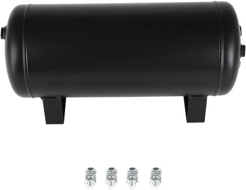 Staytop 2 جالون (8 لتر) 6 موانئ تعليق الهواء ركوب الأكياس القطار Truck Horn Air Tank 200 PSI in Saudi Arabia