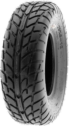 【2】 SUNF 21x7-10 ATV UTV TIRES 21x7x10 Tubeless 6 Ply for 10 Rims - A021 ، Black in Saudi Arabia