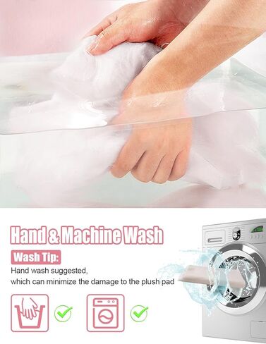 قطعتان من سجاد خزانة المدرسة، زينة خزانة صغيرة مقاس 30.48 سم × 30.48 سم للفتيات، سجادة ناعمة منفوشة مع ظهر مانع للانزلاق لتزيين خزانة المدرسة المتوسطة، تصوير جمالي للأظافر (وردي، أبيض) in Kuwait