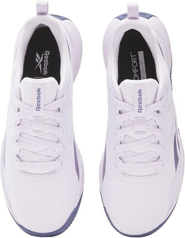 Reebok Women's NFX Trainer Sneaker, Black/Midnight Plum/Footwear White, 8 in Saudi Arabia