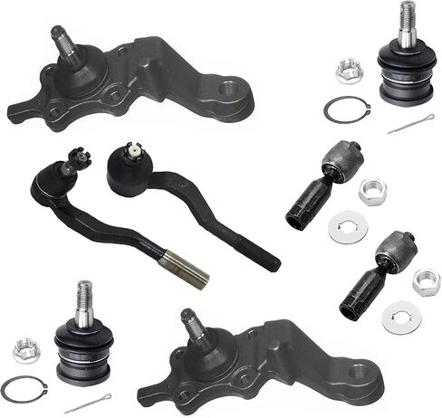 Detroit Axle - Front 8pc Suspension Kit for 95-04 Toyota Tacoma, 4 Tie Rod Ends 4 Upper Lower Ball Joints 1995 1996 1997 1998 1999 2000 2001 2002 2003 2004 Replacement in Saudi Arabia