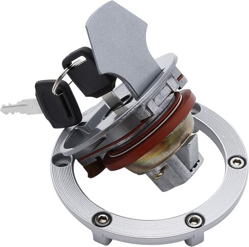 TCMT Fuel Gas Tank Cap Cover Lock Key Fit For Kawasaki EX250 Ninja 250R 2008-2014 EX300 Ninja 300 2013-2017 ER250 ER300 Z250 Z300 2013-2016 in Saudi Arabia