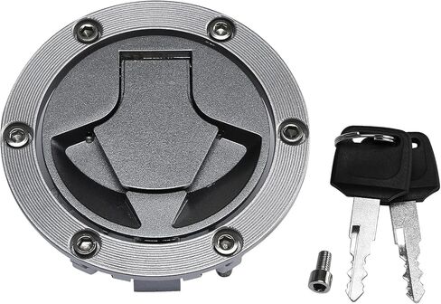 TCMT Fuel Gas Tank Cap Cover Lock Key Fit For Kawasaki EX250 Ninja 250R 2008-2014 EX300 Ninja 300 2013-2017 ER250 ER300 Z250 Z300 2013-2016 in Saudi Arabia
