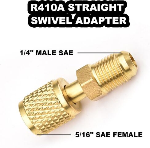 مجموعة قياس مشعب سيارة Besulen R410A ، 3 طريق 1/4 "مركبة الخيط AC مجموعة تشخيص AC مع محول خراطيم 3ft ، Auto HVAC التبريد مقياس شحن R410A R22 R134A R404A ، Universal FIT in Saudi Arabia