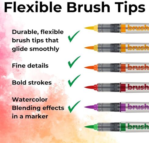 Karin Brushmarker PRO Mini Box 26 colours + 1 blender set, Assorted in Saudi Arabia