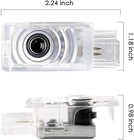 4pcs باب السيارة LED LED أضواء الشعار لكاديلاك ، 3D Ghost Shadow Light Wirlely مرحبًا بكم من مجاملة الإسقاط الإضاءة Light Light for Cadillac SRX ATS XTS CTS in Saudi Arabia