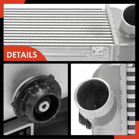 A-Premium Turbo Intercooler Compatible with Hyundai Santa Fe Sport 2013 2014 2015 2016 2.0L in Kuwait