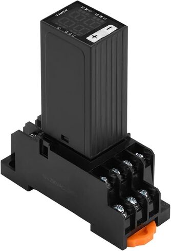 H3Y-4 ترحيل الوقت تأخير الطاقة 4 مجموعات من التأخير وضعت التحكم في دورة تأخير الطاقة 220V DC24V DC12V توقيت التتابع (AC 220V) in Saudi Arabia