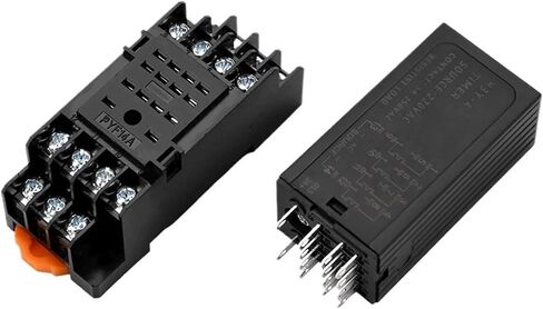 H3Y-4 ترحيل الوقت تأخير الطاقة 4 مجموعات من التأخير وضعت التحكم في دورة تأخير الطاقة 220V DC24V DC12V توقيت التتابع (AC 220V) in Saudi Arabia