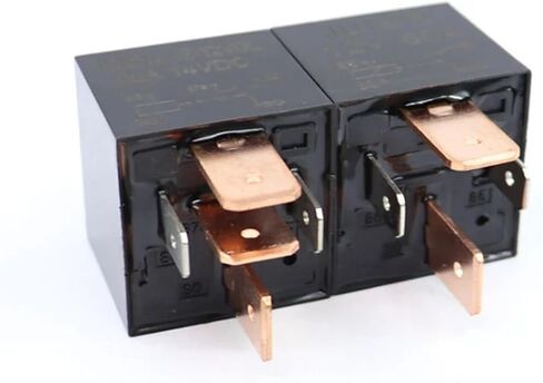 4 5Pin JD1912 Automotive Car Relay DC12 24V 80A Black Waterproof Heavy Duty Relay(12V 5Pin) in Saudi Arabia