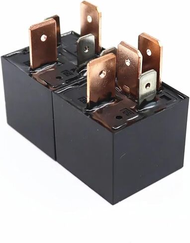 4 5Pin JD1912 Automotive Car Relay DC12 24V 80A Black Waterproof Heavy Duty Relay(12V 5Pin) in Saudi Arabia