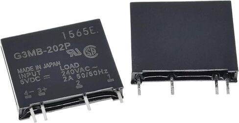 1PCS 5V 12V 24V DC-AC وحدة ترحيل الحالة الصلبة G3MB-202P G3MB 202P PCB SIP SSR AC 240V 2A Snubber Circuit Relay Switch (24V) in Saudi Arabia