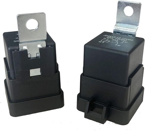 4 Pin 5 Pin 40A 12V Waterproof Car Relay Automotive Relays Normally Open DC 12V 24V 28V for Head Light Air Conditioner(5pin 12-14V 40A) in Saudi Arabia