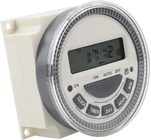 مرحلة التوقيت مرجاني ساعة العدد الرقمي التبديل TM619 12V 24V 110V 220V 16A التبديل الزمني الأسبوعي القابلة للبرمجة (110 فولت) in Saudi Arabia