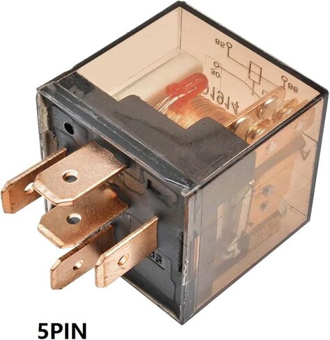 ترحيل السيارات المضاد للماء DC 12V / 24V 80A 100A 4 / 5PIN SPDT CORN CONTROL SWITCH SWATE SWARED SLAY RELAY عالية التبديل (12V 4PIN 100A) in Saudi Arabia