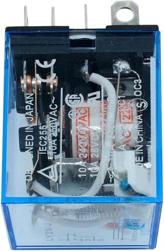 5pcs ly2nj hh62p hhc68a-2z micro micro mini electromagnetic relay 10a 8pin coil dpdt dc 12v 24v ac 220v (5pcs ly2nj base) in Kuwait