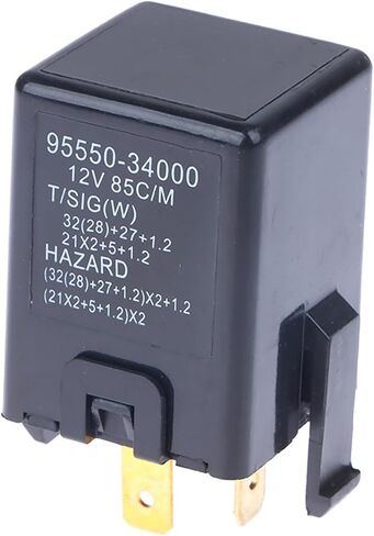 1pcs Car Turn Signal Flasher Relay 95550-34000 95550-39000 Flasher Relay Interior Parts in Saudi Arabia