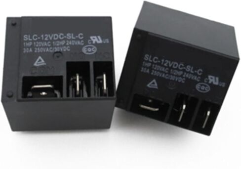 5pcs T91 5V 12V 24V SLC-05VDC-SL-C SLC-12VDC-SL-C SLC-12VDC-SL-A Black Electrical PCB Power Relay 30A 250VAC 4PIN 5PIN Relay(SLC-12VDC-SL-C 5PIN) in Saudi Arabia