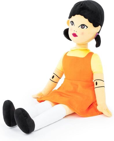 Netflix Squid Game Young -hee Plush Pillow Buddy - وسادة شخصية ذات ناعم فائق - الألياف الدقيقة للبوليستر ، 26 بوصة in Saudi Arabia