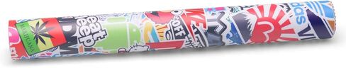 Free Tool Kit ES JDM Bomber Anime Graffiti Cartoon Car Auto Laptop Vinyl Wrap Sticker Decal Film Sheet (1FT x 5FT) in Kuwait