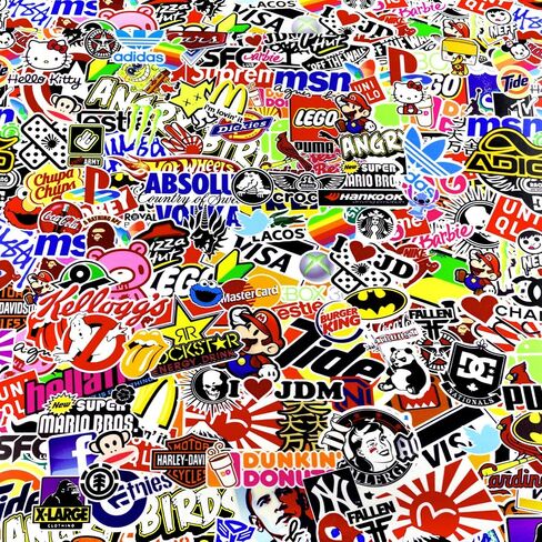 Free Tool Kit ES JDM Bomber Anime Graffiti Cartoon Car Auto Laptop Vinyl Wrap Sticker Decal Film Sheet (1FT x 5FT) in Kuwait