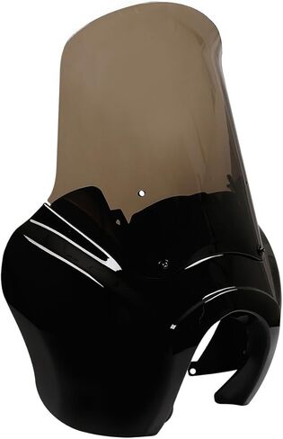 XMT-Moto Front Fairing W/ 15 '' الزجاج الأمامي من الزجاج الأمامي لـ Harley Dyna FXD T-sport in Kuwait