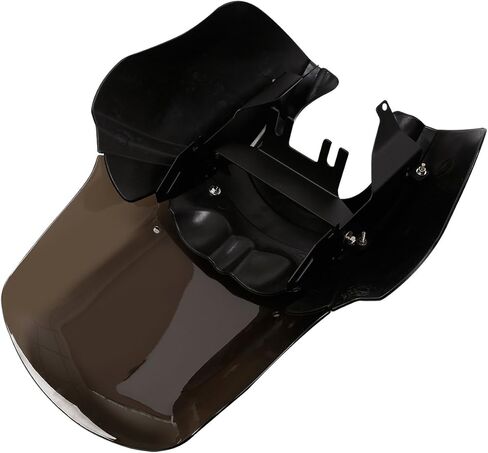 XMT-Moto Front Fairing W/ 15 '' الزجاج الأمامي من الزجاج الأمامي لـ Harley Dyna FXD T-sport in Kuwait