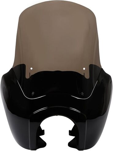 XMT-Moto Front Fairing W/ 15 '' الزجاج الأمامي من الزجاج الأمامي لـ Harley Dyna FXD T-sport in Kuwait