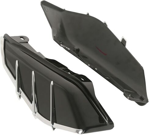 XMT-Moto Black Mid-Frame Air Deplectors for Harley Touring and Trike Models. المعدات الأصلية على flhtcu ، flhtcul ، fltru ، flhtk ، flhtkl و flhtcutg 2009-later in Kuwait