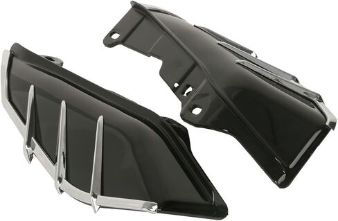 XMT-Moto Black Mid-Frame Air Deplectors for Harley Touring and Trike Models. المعدات الأصلية على flhtcu ، flhtcul ، fltru ، flhtk ، flhtkl و flhtcutg 2009-later in Kuwait