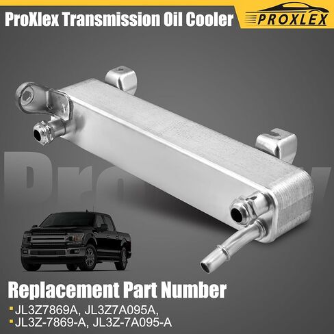 مجموعة برودة ناقل الحركة متوافقة مع Ford F150 2017-2020 5.0L 3.5L 2.7L برودة زيت النقل الأوتوماتيكي استبدال# JL3Z7869A JL3Z7A095A in Saudi Arabia