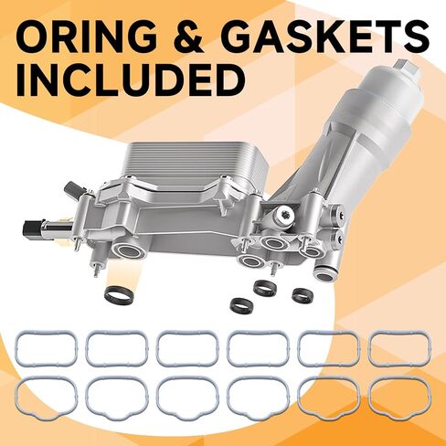 Engine Oil Cooler Filter Housing 926-876 Kit For 2011-2016 Dodge Challenger/Charger/Grand Caravan/Journey/Durango/Avenger,Chrysler 200/300 3.6L, Kit For 2014-2016 Jeep Cherokee 3.2L, Ram C/V 3.6L in Kuwait