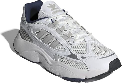 حذاء الجري adidas Ozmillen للرجال (أبيض/أسود)، 12 in Saudi Arabia