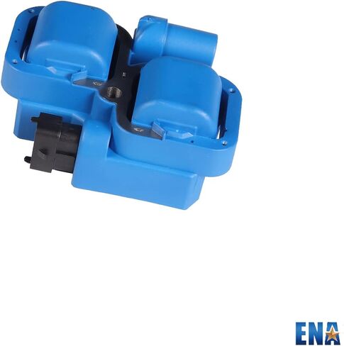 ENA Set of 6 Blue Ignition Coil with 12 Iridium Spark Plug and Wire Set Compatible with Mercedes-Benz Crossfire C240 C280 C320 CLK320 E320 ML320 ML350 SLK320 Replacement for 0001587303 UF359 in Saudi Arabia