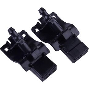 2pieces Front Windshield Wiper Washer Squirter Fluid Spray Jet Nozzle Compatible for Toyota Tundra 2007-2021 85381-0C030 in Saudi Arabia