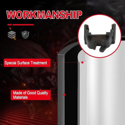CCIYU 16PCS محرك Rocker Arm Retainer Clip ، متوافق مع 2003-2007 Ford F-250 ، F-350 ، F-450 ، F-550 Super Duty & Suber in Saudi Arabia